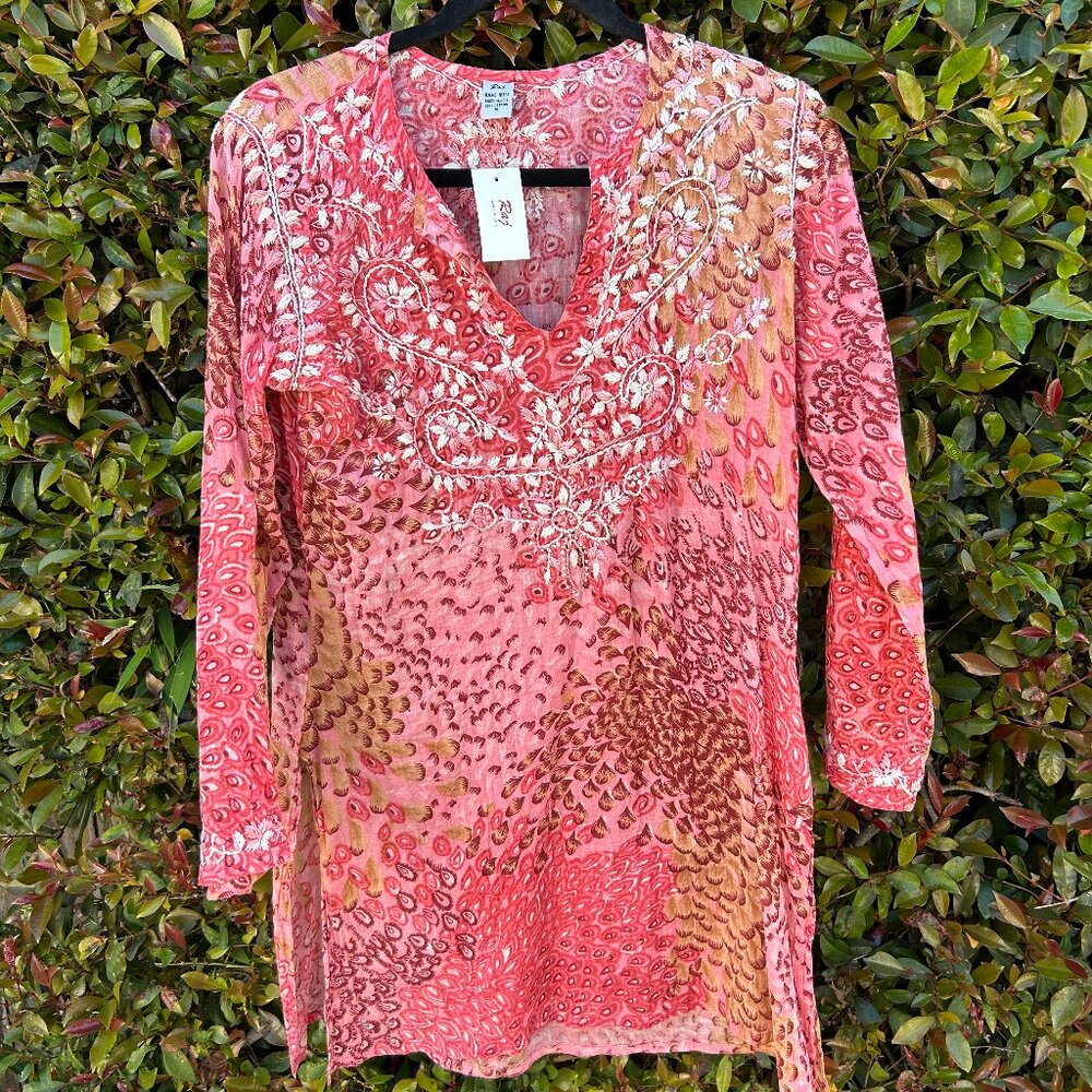 NWT Raj Multicolor Indian Boho Tunic